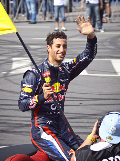 Daniel Ricciardo gana en Bélgica