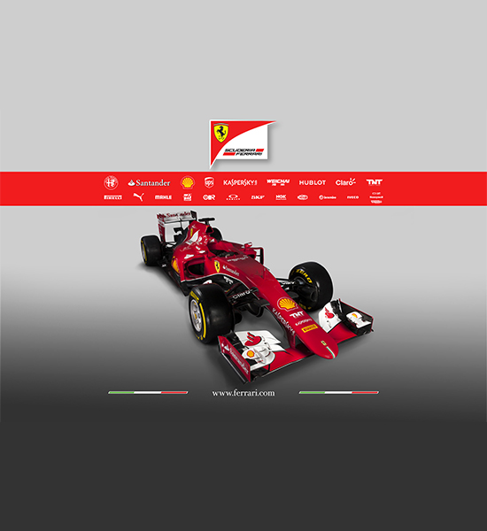 Ferrari reveló su SF15-T con importantes mejoras.