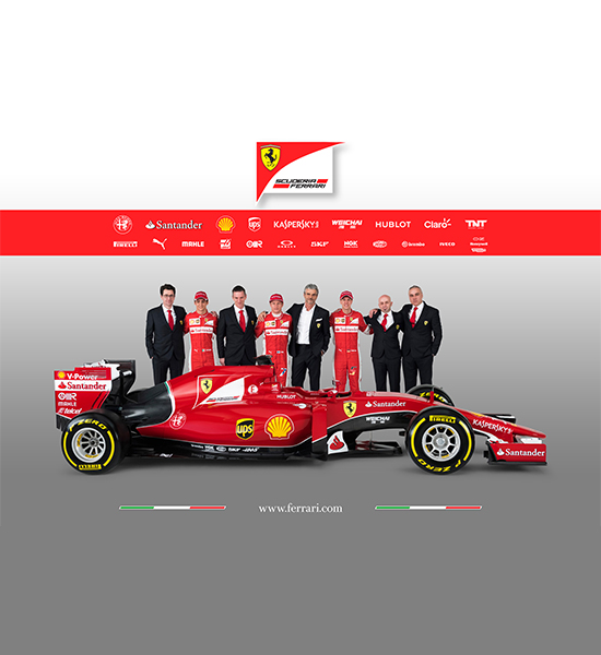 Ferrari reveló su SF15-T con importantes mejoras.