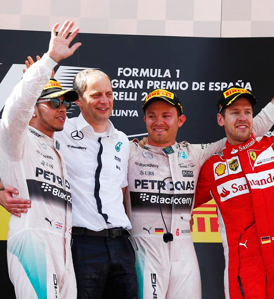Rosberg completa un fin de semana perfecto en Barcelona