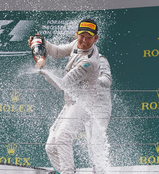 Rosberg se acerca a Hamilton en la lucha por el campeonato al ganar el #AustrianGP