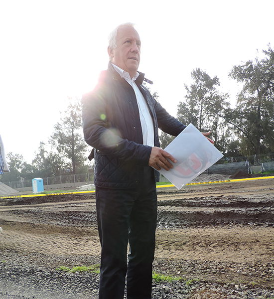 Charlie Whiting visita el Autódromo Hermanos Rodríguez