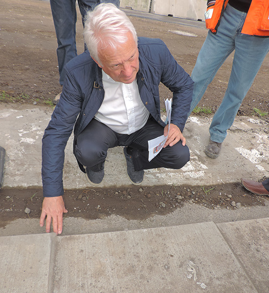 Charlie Whiting visita el Autódromo Hermanos Rodríguez