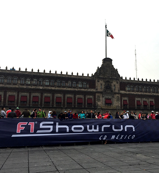 El Zócalo se estremeció con el #F1RedBullCDMX