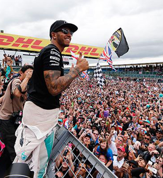 Hamilton gana épica carrera en casa #BritishGP