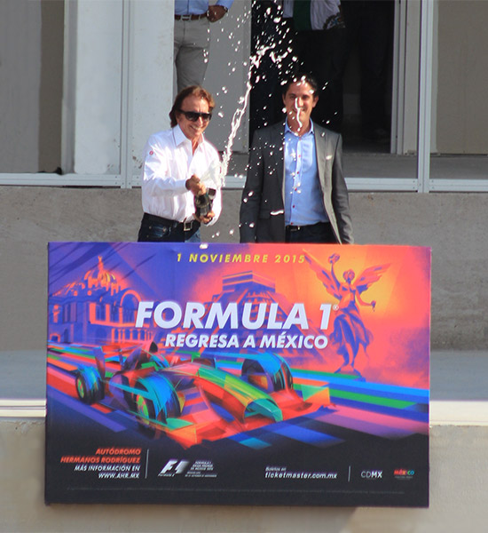 Emerson Fittipaldi embajador oficial del renovado Autódromo Hermanos Rodríguez