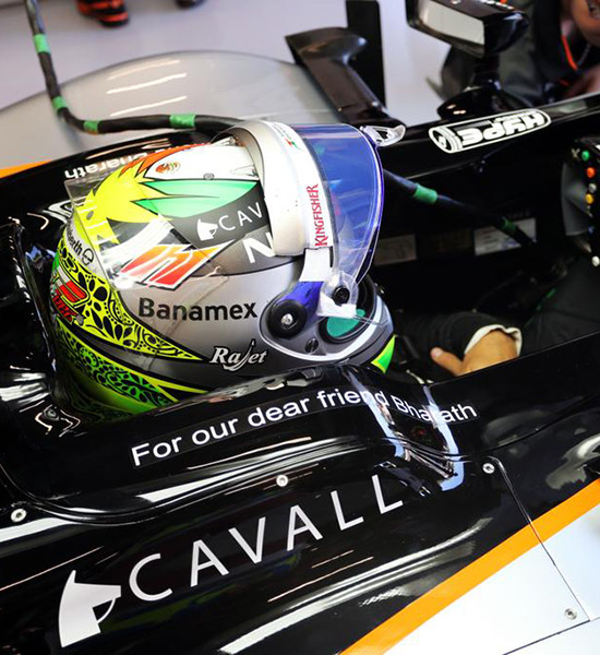 ‘Checo’ saldrá desde la cuarta posición en Bélgica