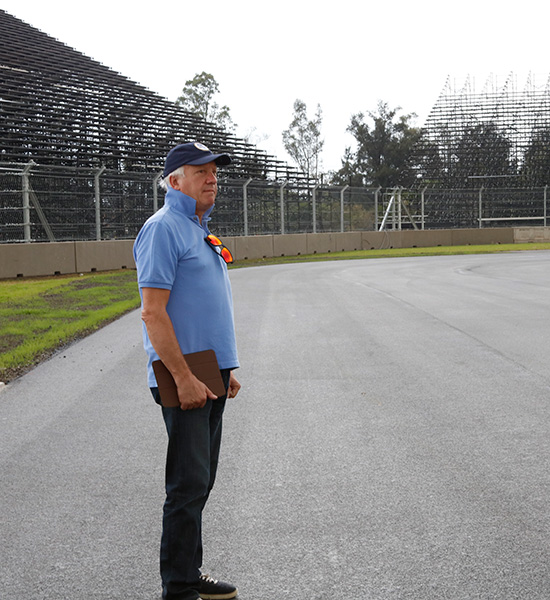 Charlie Whiting avala los avances del Autódromo Hermanos Rodríguez