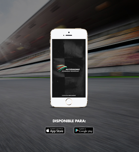 Disponible nueva app del Autódromo Hermanos Rodríguez para iOS y Android