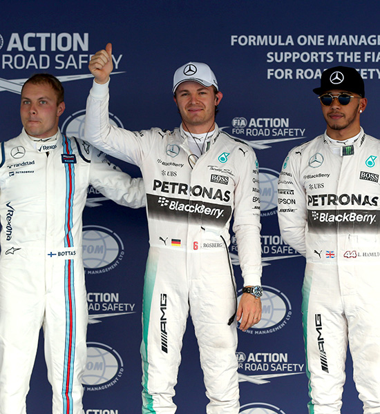 Rosberg supera a Hamilton y se queda con la pole en Sochi