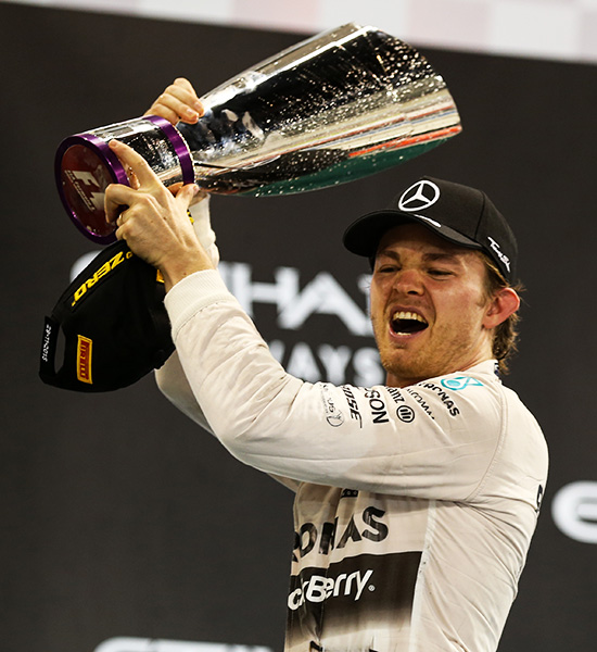 Rosberg cierra con broche de oro en Abu Dhabi un perfecto año para Mercedes