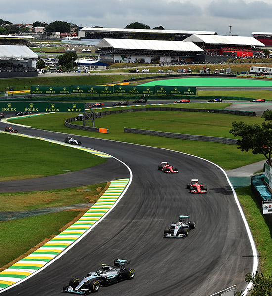 Rosberg asegura el subcampeonato en Brasil