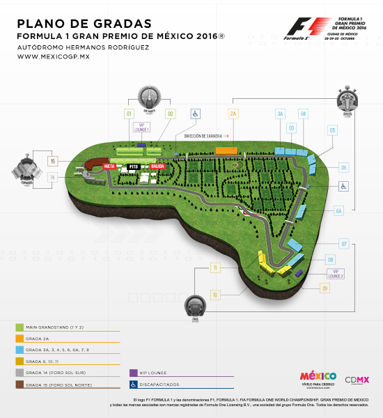 ¡Los precios del FORMULA 1 Gran Premio de México no subieron!