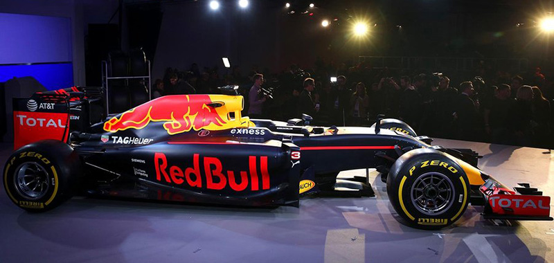 Red Bull presenta su nueva imagen para 2016