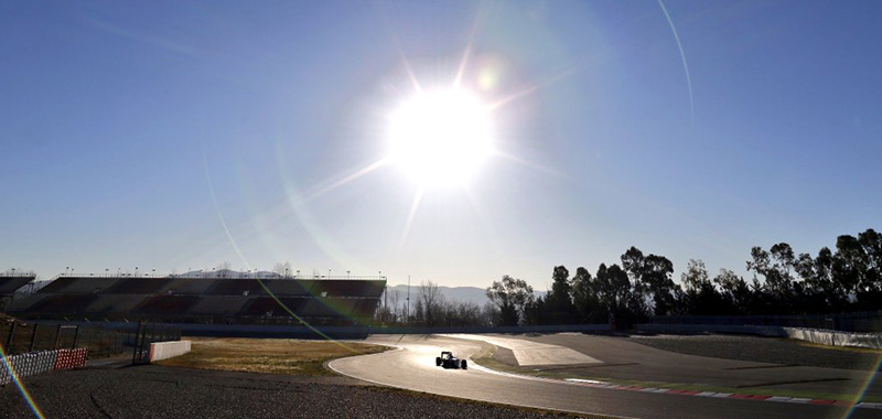 Bottas pone a Williams en la punta en el 2do día de test en Barcelona