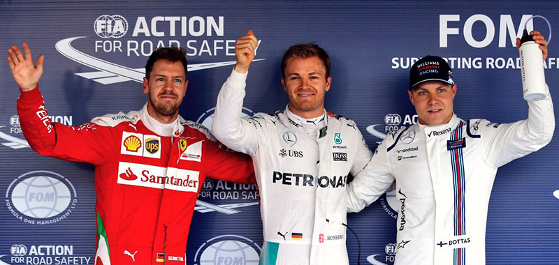 Rosberg se lleva fácilmente la pole en Rusia tras problemas de motor de Hamilton