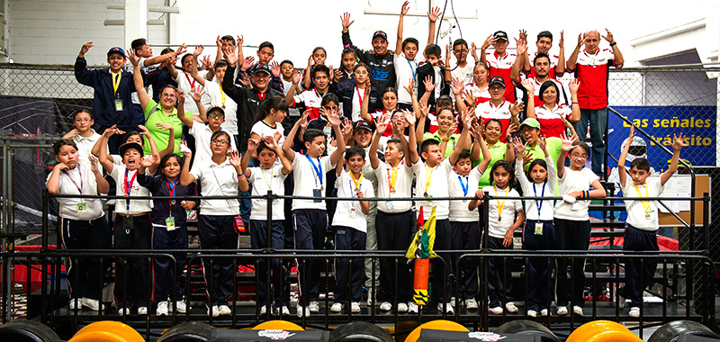 #MexicoGP y Pilotos por la Seguridad Vial festejan “Día del niño”