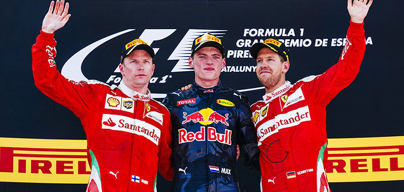 Verstappen hace historia en España y se convierte en el piloto más joven en ganar en F1