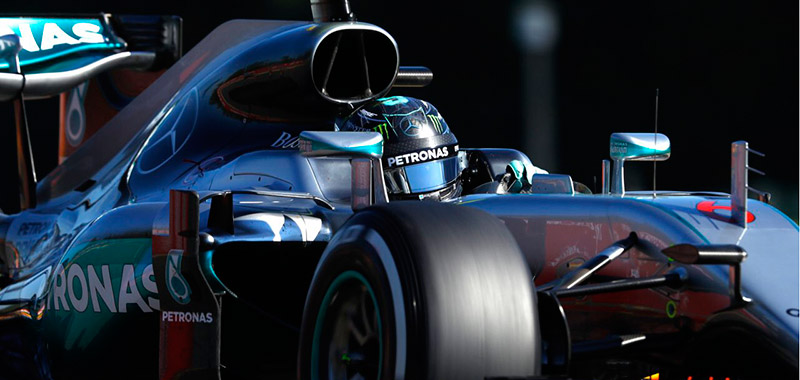 Rosberg se queda la pole en Spa; Checo partirá sexto