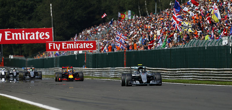 Dos podios para Mercedes en Spa