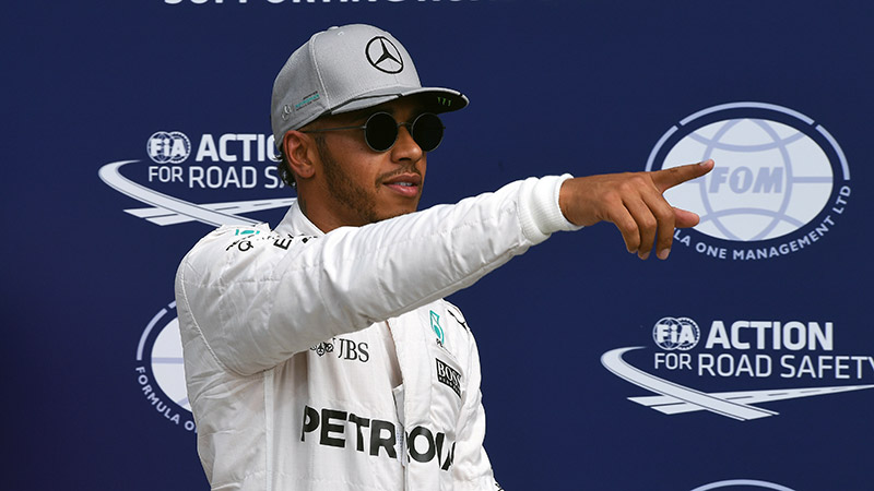 Hamilton domina claramente en Monza y se queda la pole