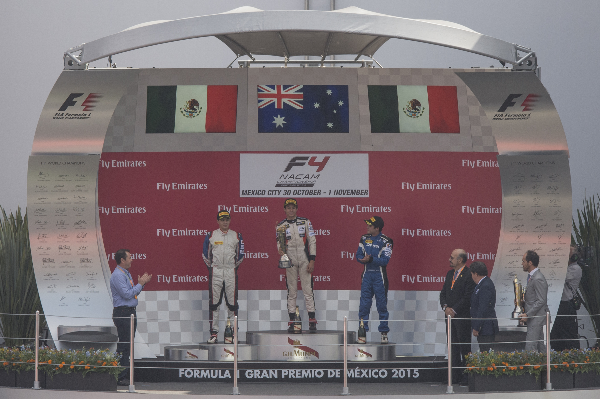 Formula 4 NACAM calentará el ambiente previo al FORMULA 1 GRAN PREMIO DE MÉXICO 2016™