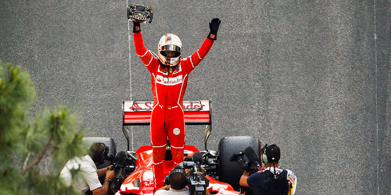 Vettel y Ferrari conquistan Mónaco