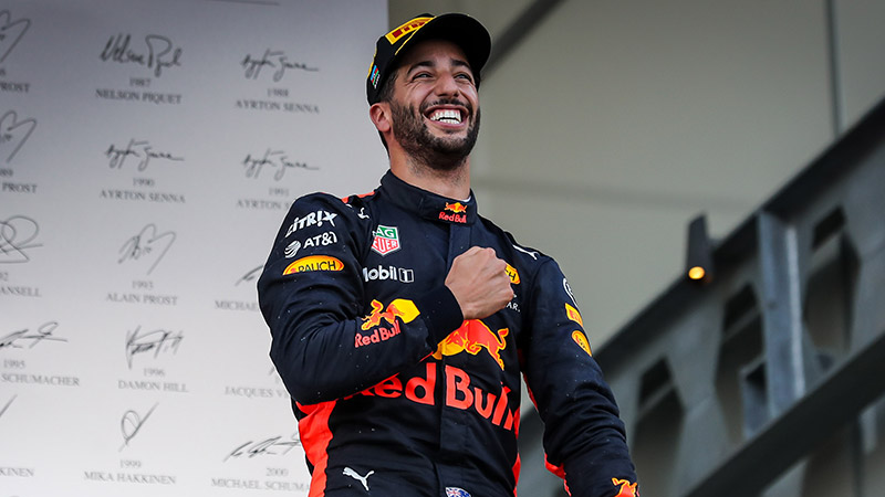 Conquista Ricciardo Azerbaiyán