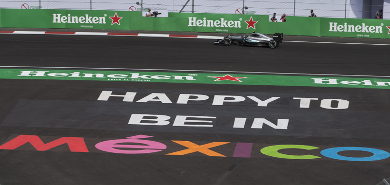RUMBO A LA F1ESTA DE MÉXICO, F1 TOMA VELOCIDAD