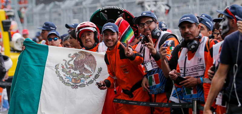 “Viva México”  El FORMULA 1 GRAN PREMIO DE MÉXICO 2017 promete levantar el ánimo del país