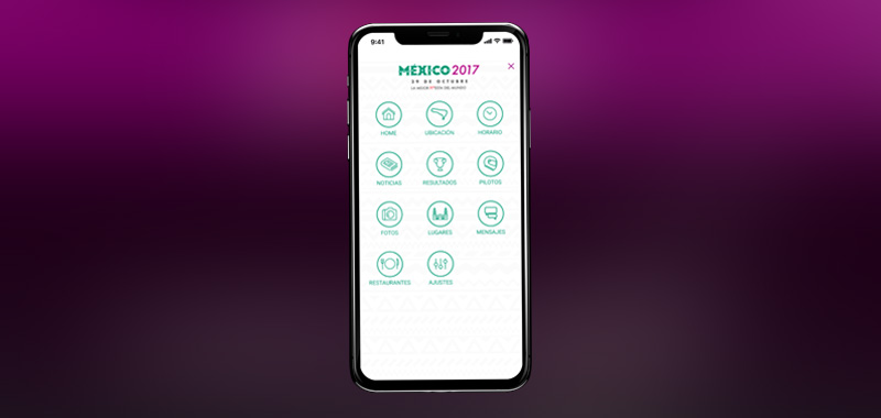 Descarga la app oficial del FORMULA 1 GRAN PREMIO DE MÉXICO 2017™ y vive toda la emoción y adrenalina de la máxima categoría del automovilismo