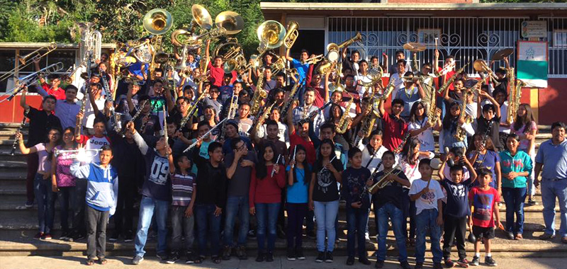 El Himno Nacional Mexicano será interpretado por la Banda de Música del CIS No. 8 de Zoogocho, Oaxaca en el FORMULA 1 GRAN PREMIO DE MÉXICO 2017™