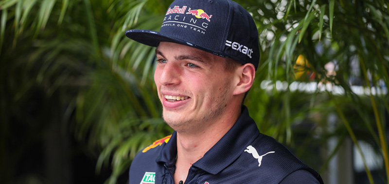 Red Bull Racing y Max Verstappen extienden su relación hasta 2020