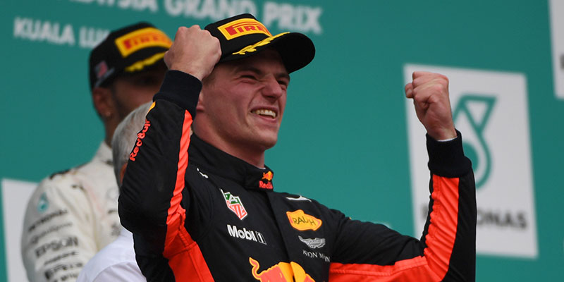 Festeja Verstappen cumpleaños con victoria