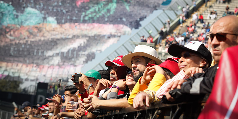 88,118 personas fueron testigos del primer día de actividades del FORMULA 1 GRAN PREMIO DE MÉXICO 2017™