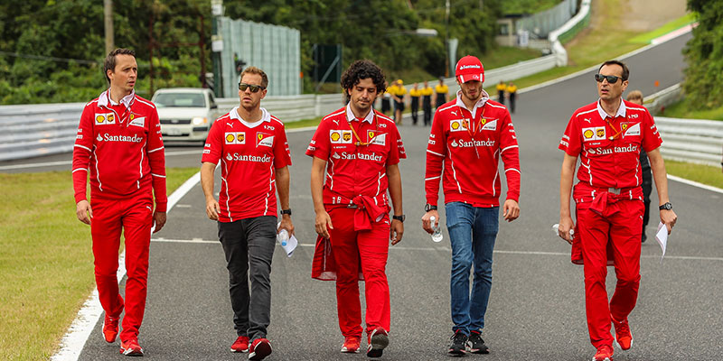 Sabe Vettel cómo remontar