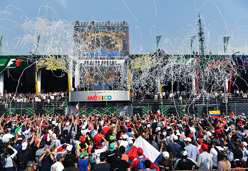 Así fue la entrega del premio al “Mejor Evento del Año de Formula 1®” que recibió el FORMULA 1 GRAN PREMIO DE MÉXICO 2017™