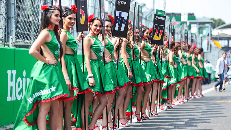 Anuncian que ya no habrán grid girls en Formula 1®