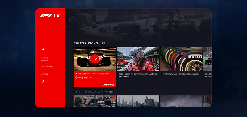 Lanzan F1 TV, servicio de streaming de Formula 1®