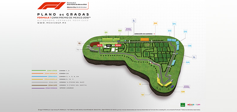 Inicia preventa de boletos para el  FORMULA 1 GRAN PREMIO DE MÉXICO 2018™