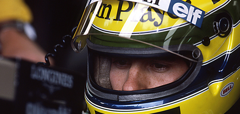 AYRTON SENNA  siempre vivo en la FORMULA 1