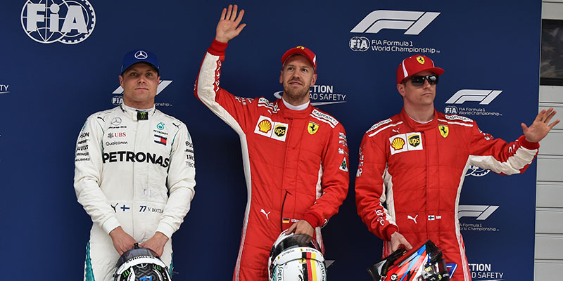 Ferrari no cede en su buen ritmo, consigue el 1-2 en China