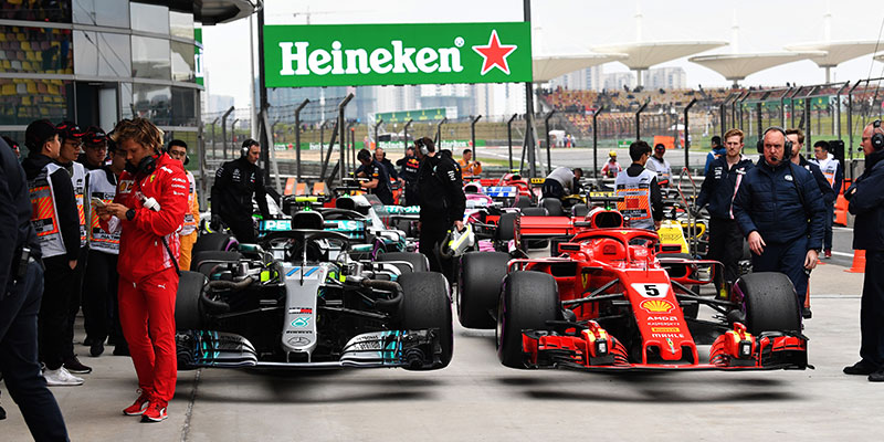 Ferrari no cede en su buen ritmo, consigue el 1-2 en China