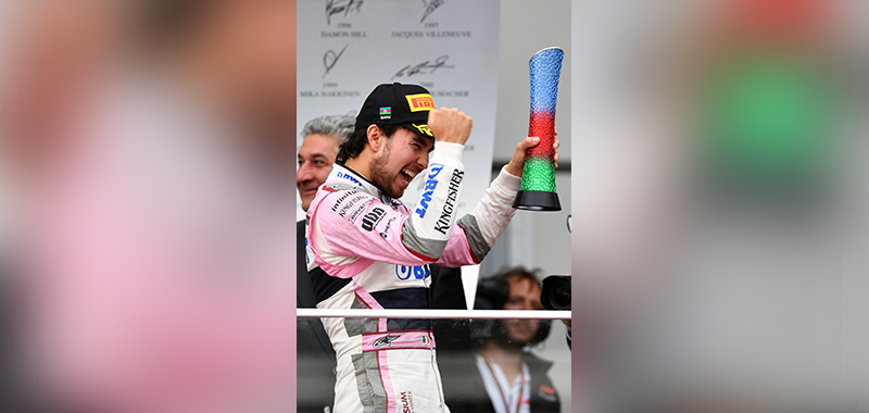 El FORMULA 1 GRAN PREMIO DE MÉXICO ™ se une a las felicitaciones por el histórico podio de Sergio “Checo” Pérez