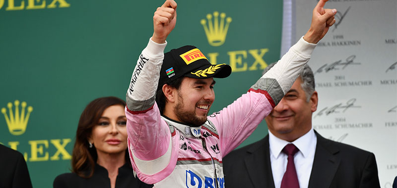 El FORMULA 1 GRAN PREMIO DE MÉXICO ™ se une a las felicitaciones por el histórico podio de Sergio “Checo” Pérez