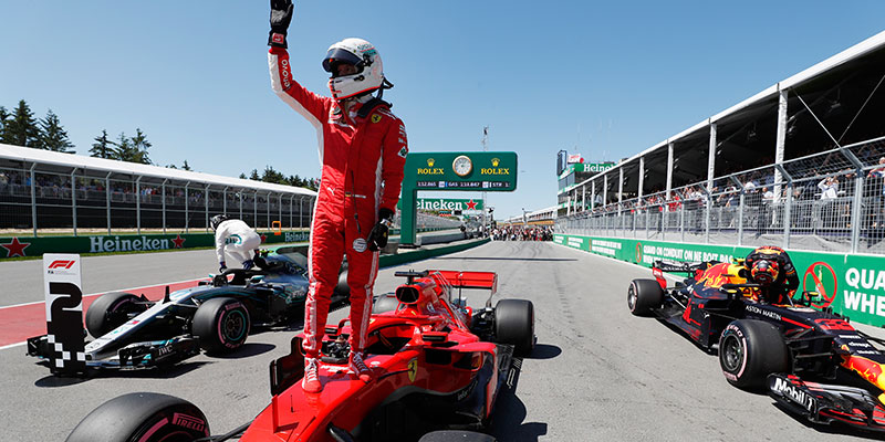 Fascinante muestra de Ferrari