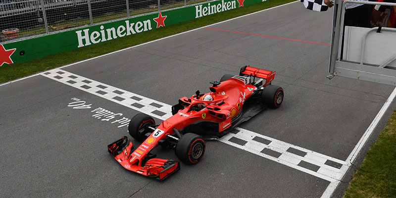 Vettel gana en Canadá