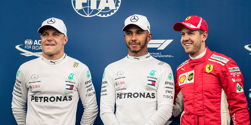 AMO SOBRE LAS RAYAS: NUEVA POLE POSITION DE HAMILTON