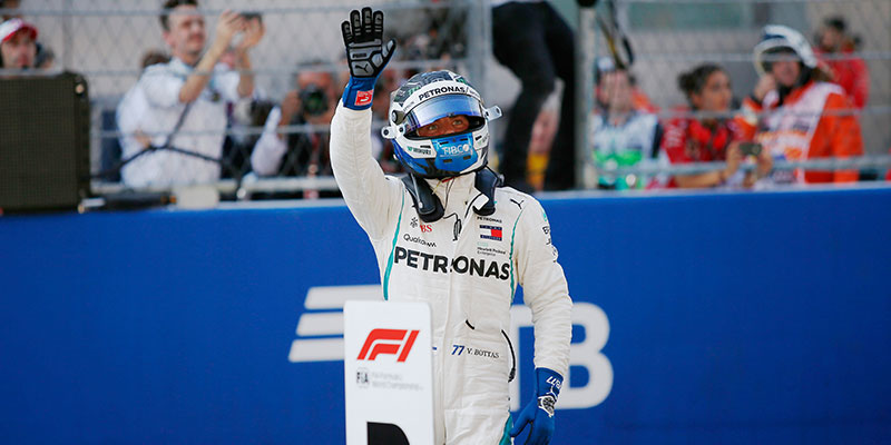 EN SOCHI. LO CONSIGUE BOTTAS