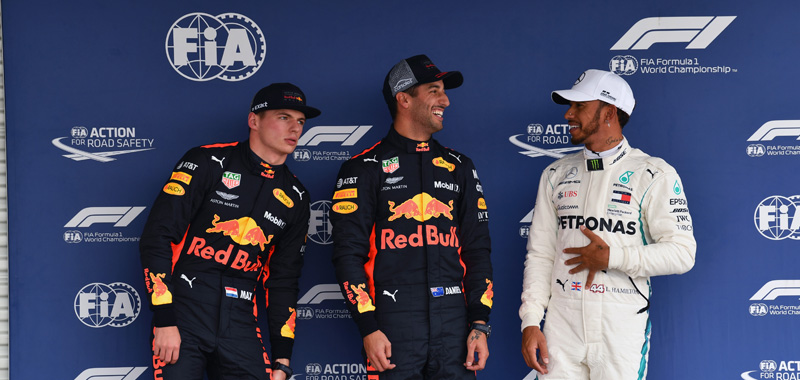 SORPRESA GRANDE: RICCIARDO CON LA POLE